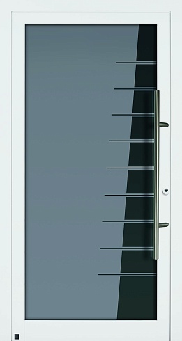 Стеклянные входные двери TopComfort Hormann - Мотив 100 / MG 117 Морозовске